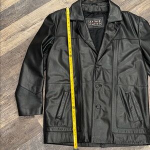 Men's Black Vintage Leather Jacket